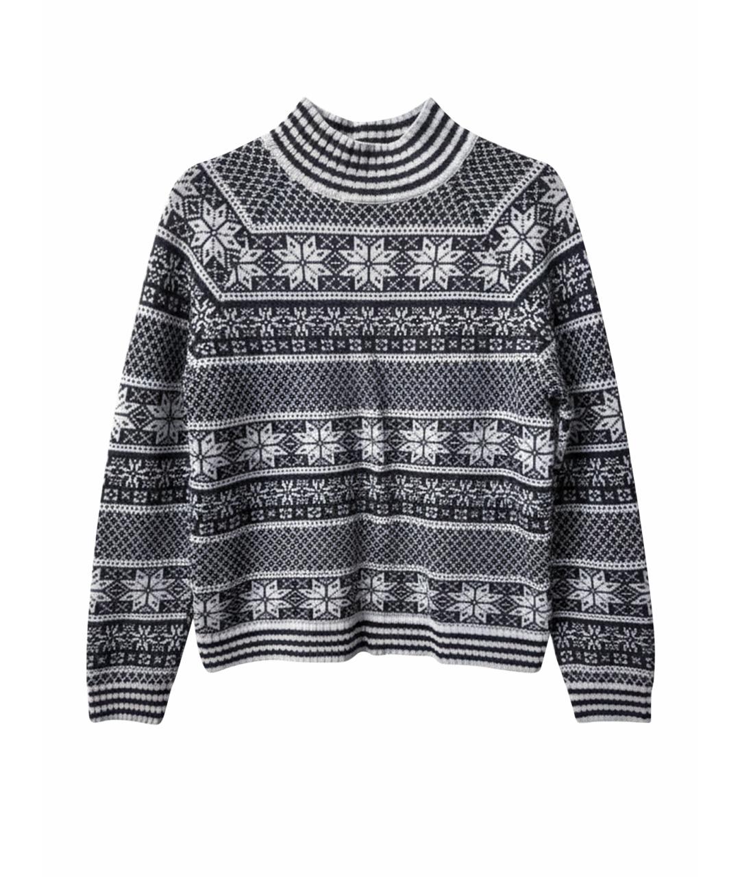 BOGNER Синий шерстяной джемпер / свитер, фото 1