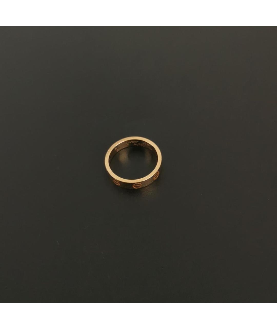 CARTIER Золотое кольцо из розового золота, фото 5