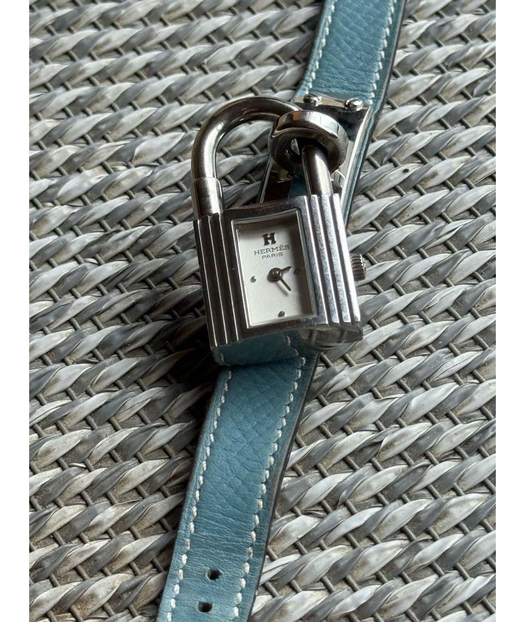 HERMES Серебряные часы, фото 2