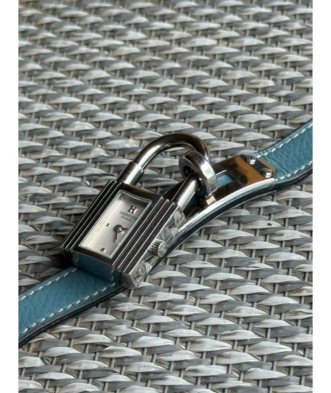 HERMES Серебряные часы, фото 5