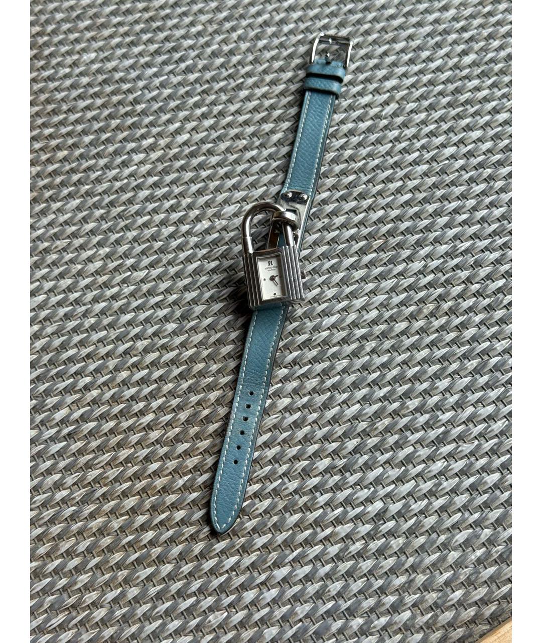 HERMES Серебряные часы, фото 8