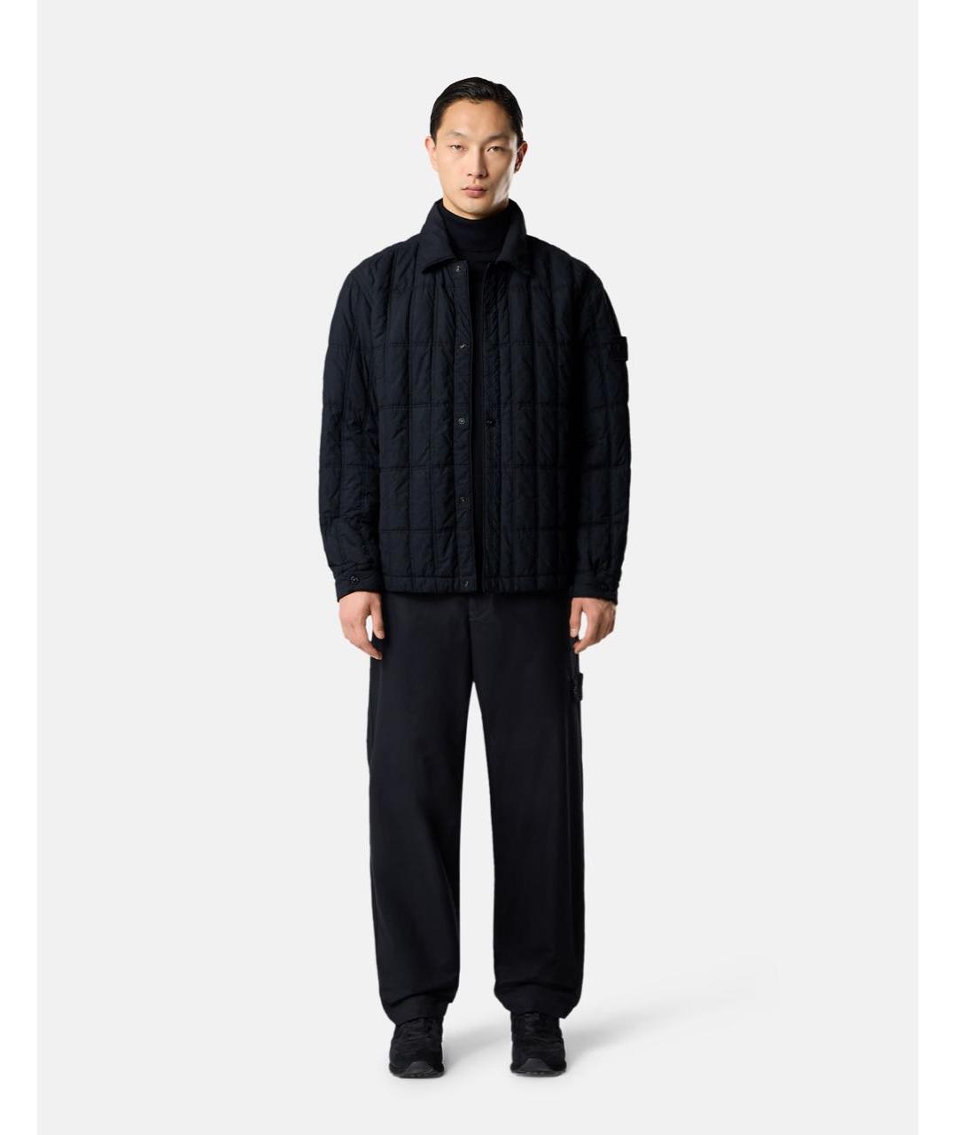 STONE ISLAND Темно-синяя куртка, фото 6