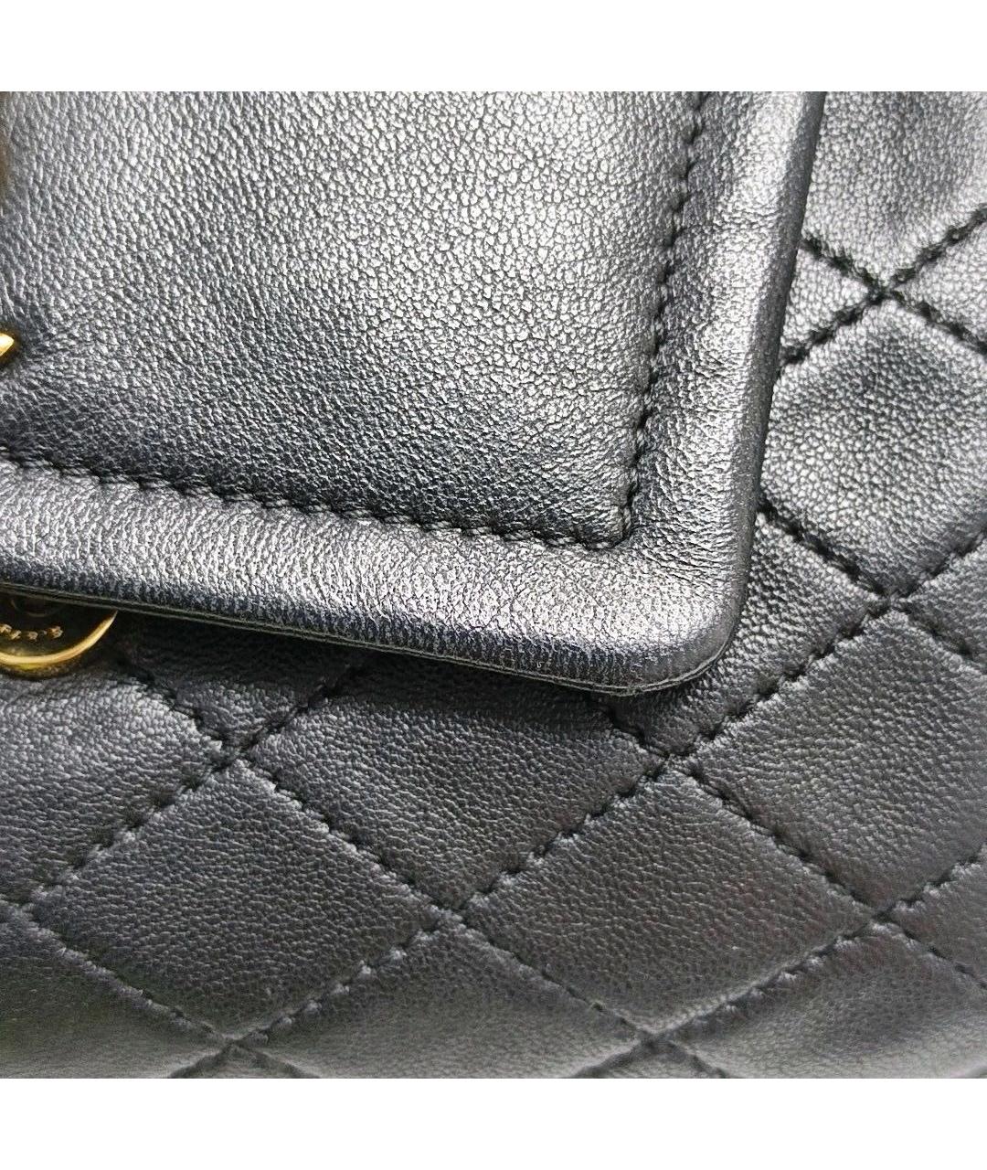 SAINT LAURENT Черная кожаная сумка через плечо, фото 7