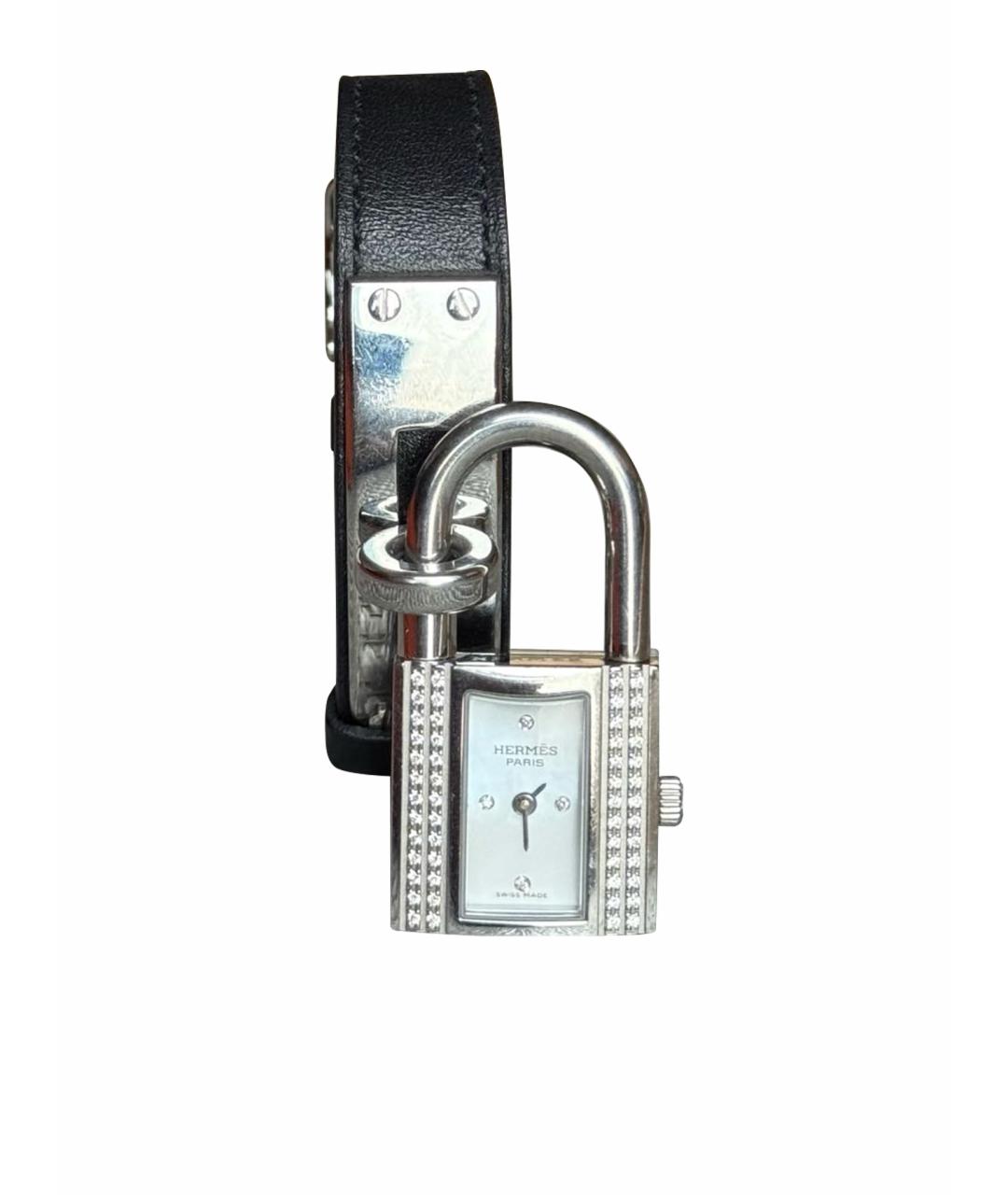 HERMES Черные часы, фото 1