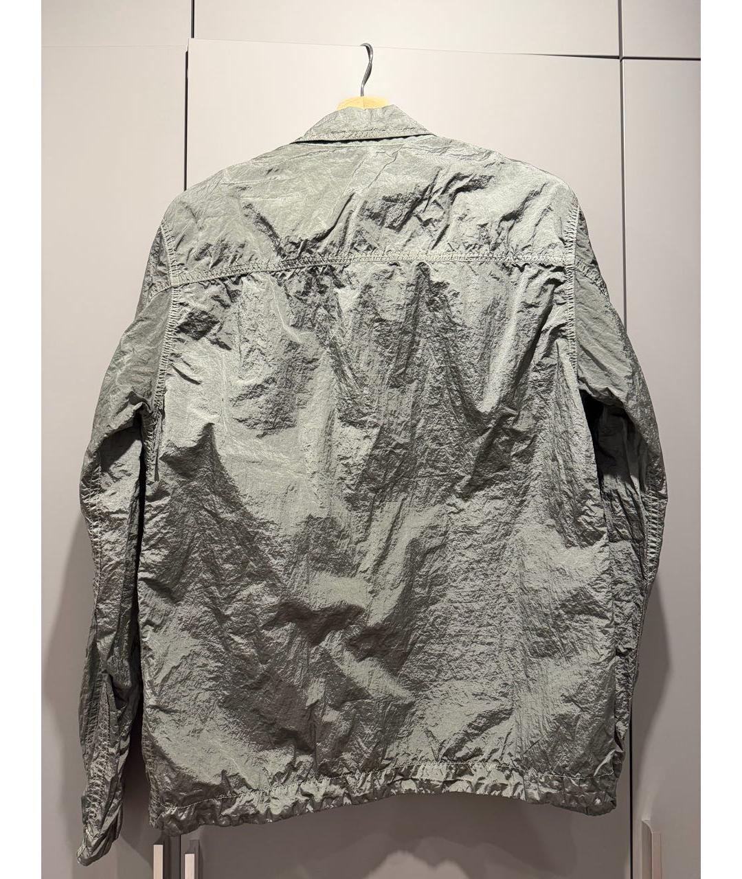 STONE ISLAND Зеленая полиамидовая куртка, фото 2