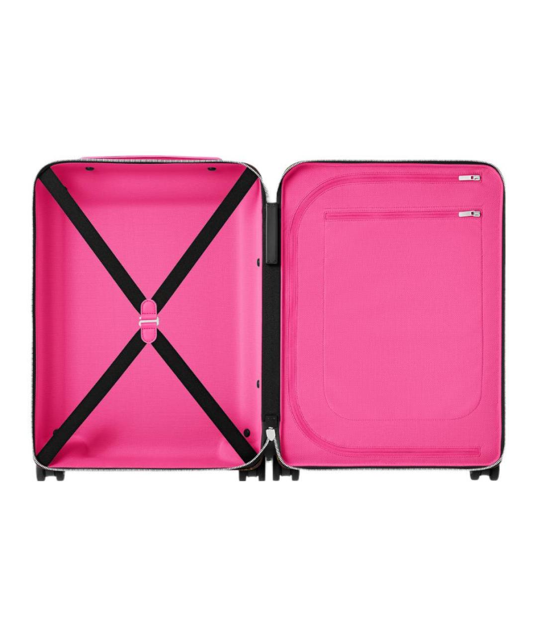 LOUIS VUITTON Коричневый чемодан, фото 3