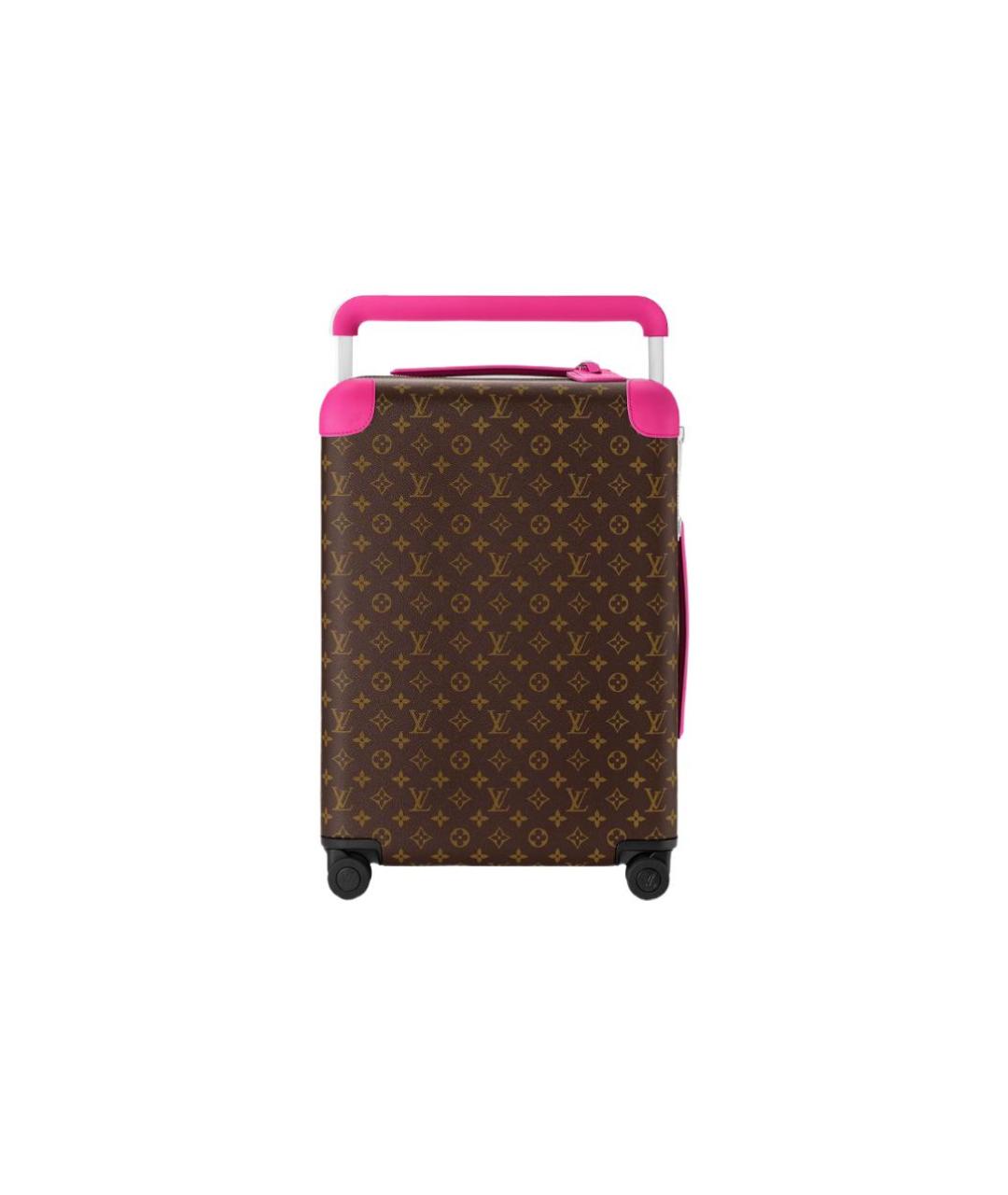 LOUIS VUITTON Коричневый чемодан, фото 7