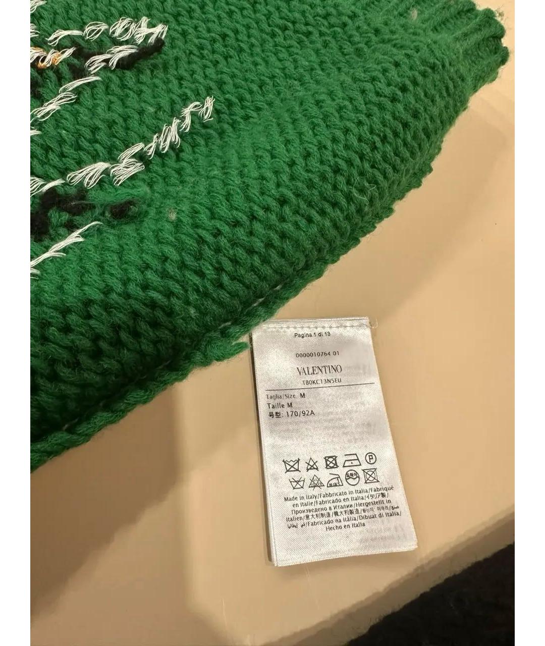 VALENTINO Мульти шерстяной джемпер / свитер, фото 8