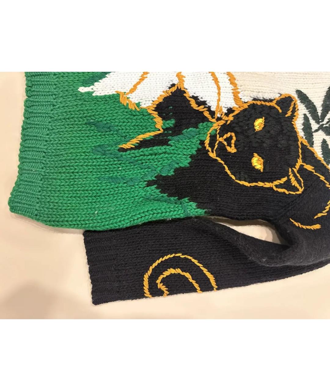 VALENTINO Мульти шерстяной джемпер / свитер, фото 3