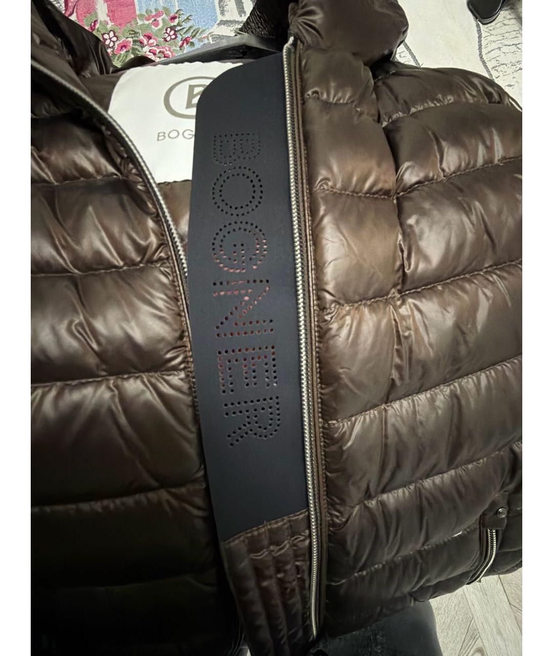 BOGNER Коричневый полиамидовый жилет, фото 4