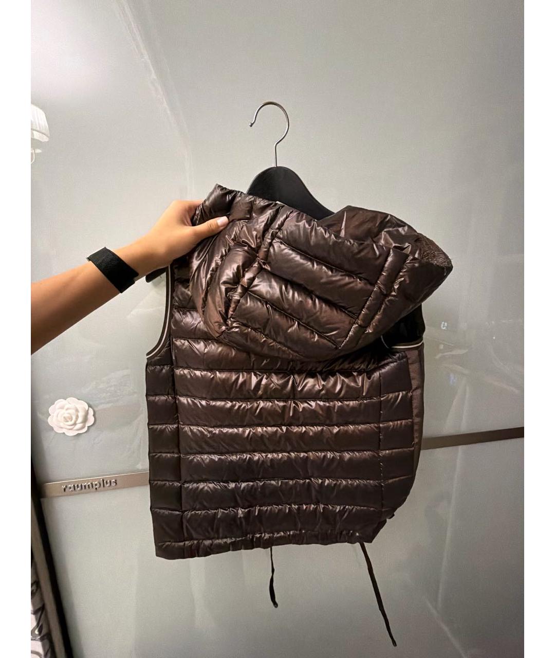 BOGNER Коричневый полиамидовый жилет, фото 2