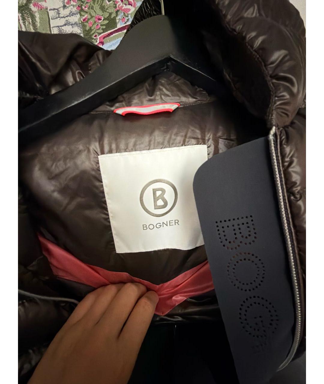 BOGNER Коричневый полиамидовый жилет, фото 3