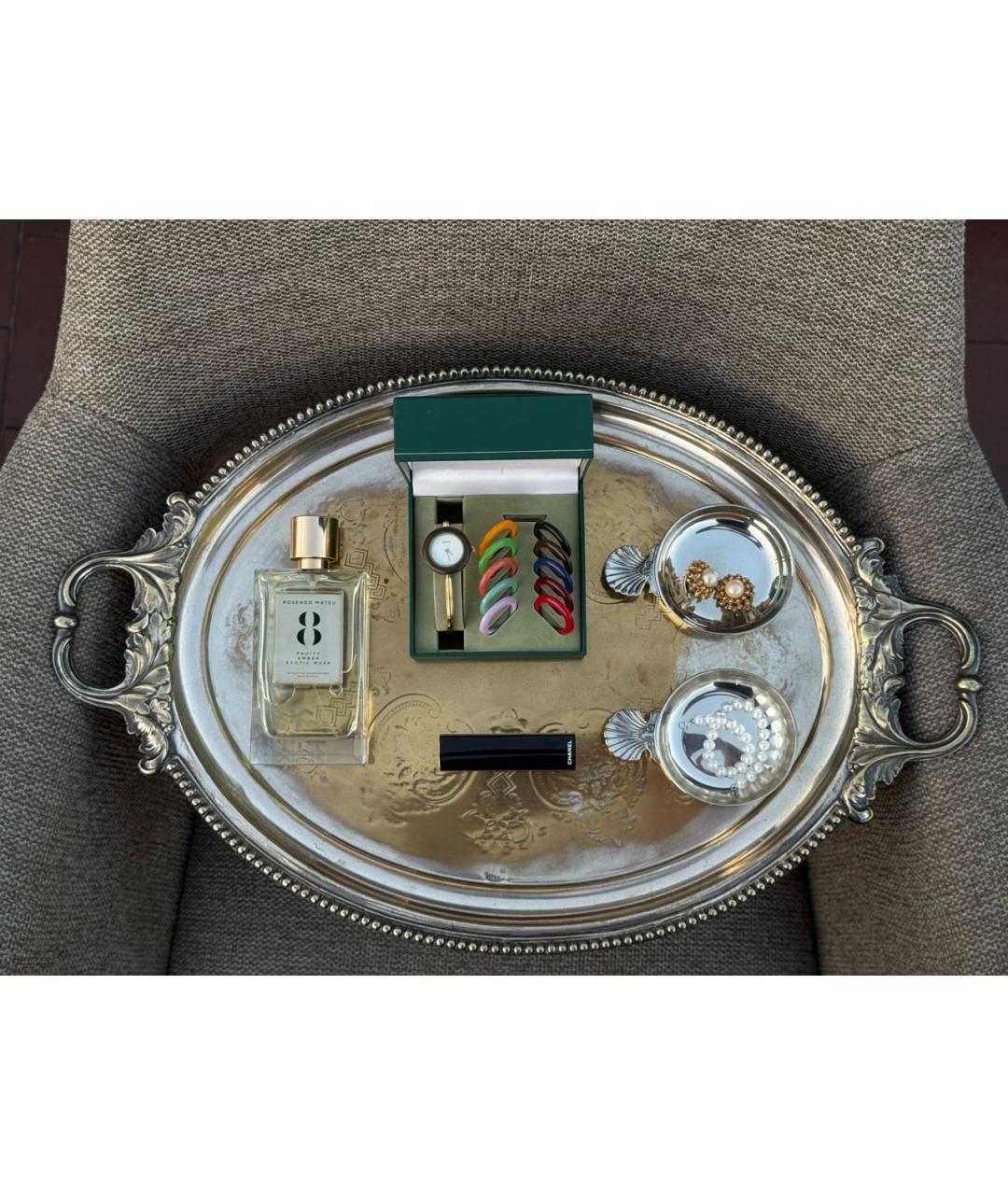 GUCCI Золотые пластиковые часы, фото 8