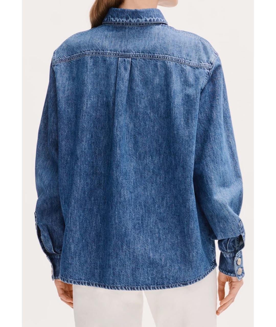 CHANEL Синяя деним куртка, фото 2