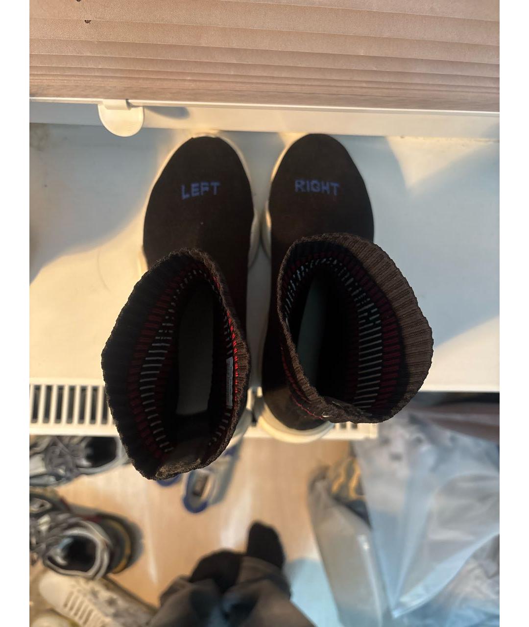 VETEMENTS Черные синтетические кроссовки, фото 3