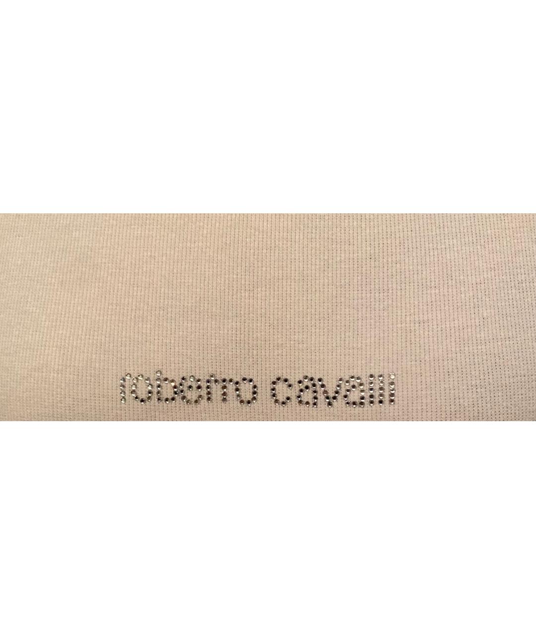 ROBERTO CAVALLI Розовый хлопковый детская футболка / топ, фото 2