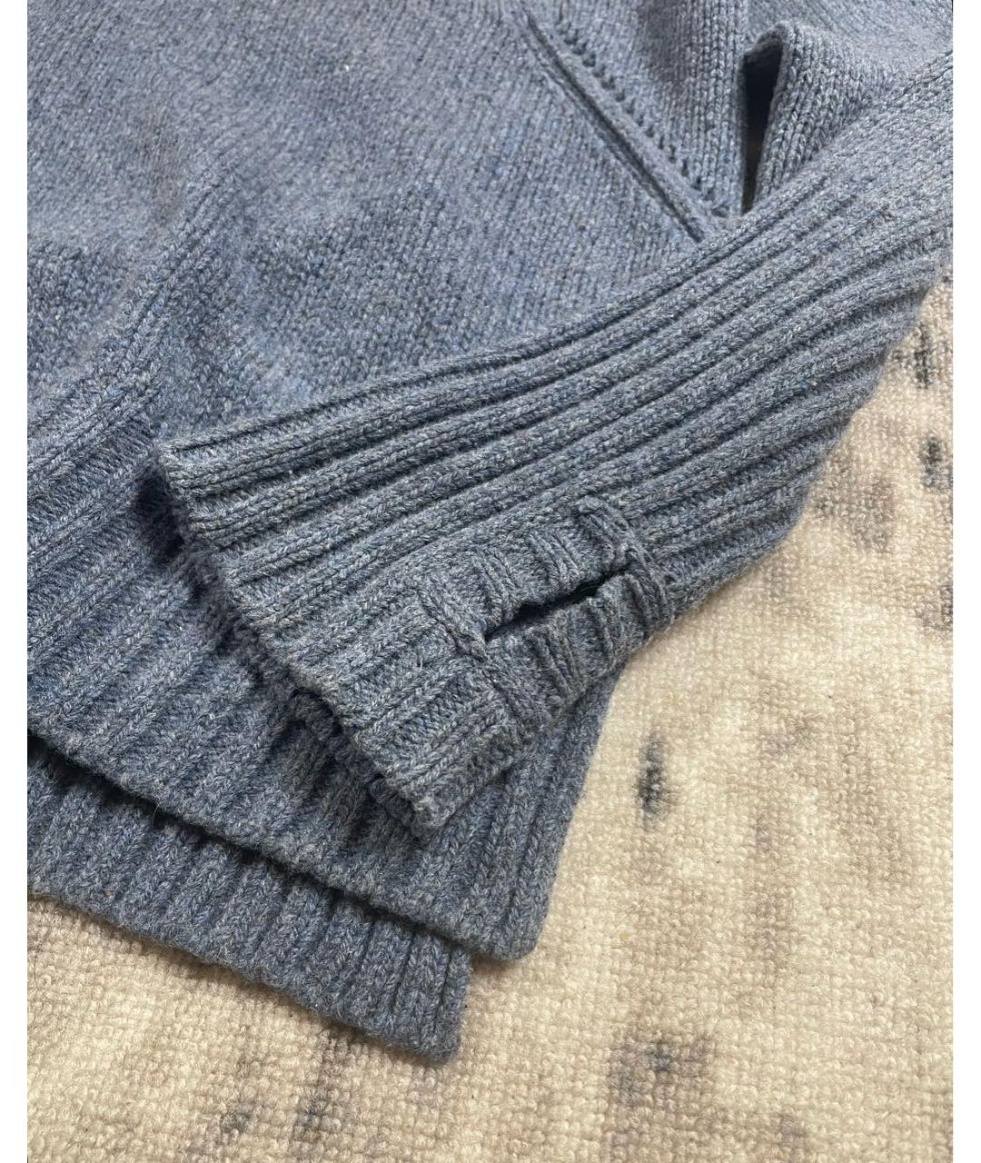 ZADIG & VOLTAIRE Синий шерстяной джемпер / свитер, фото 7