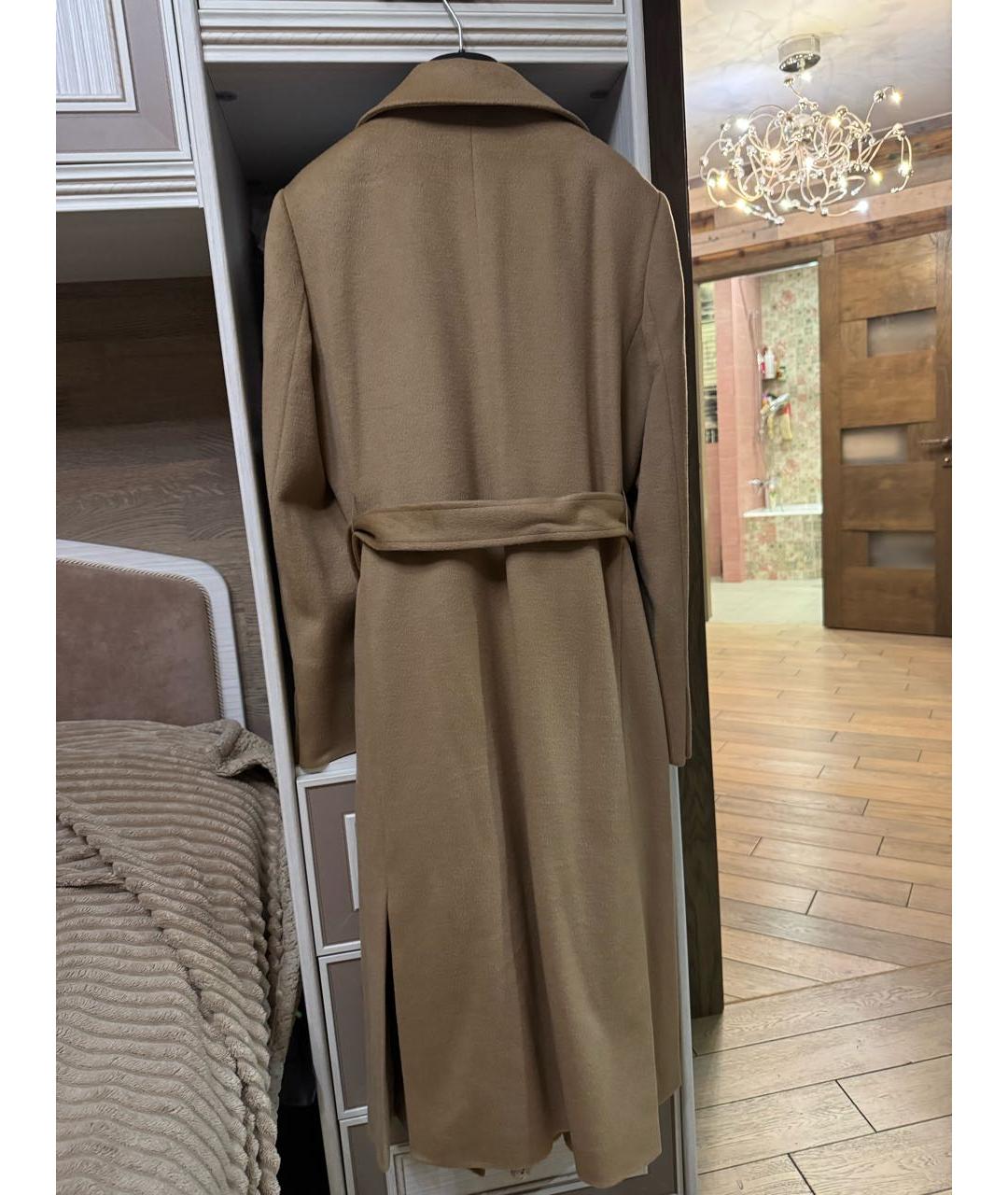 MAX&CO Бежевое шерстяное пальто, фото 2