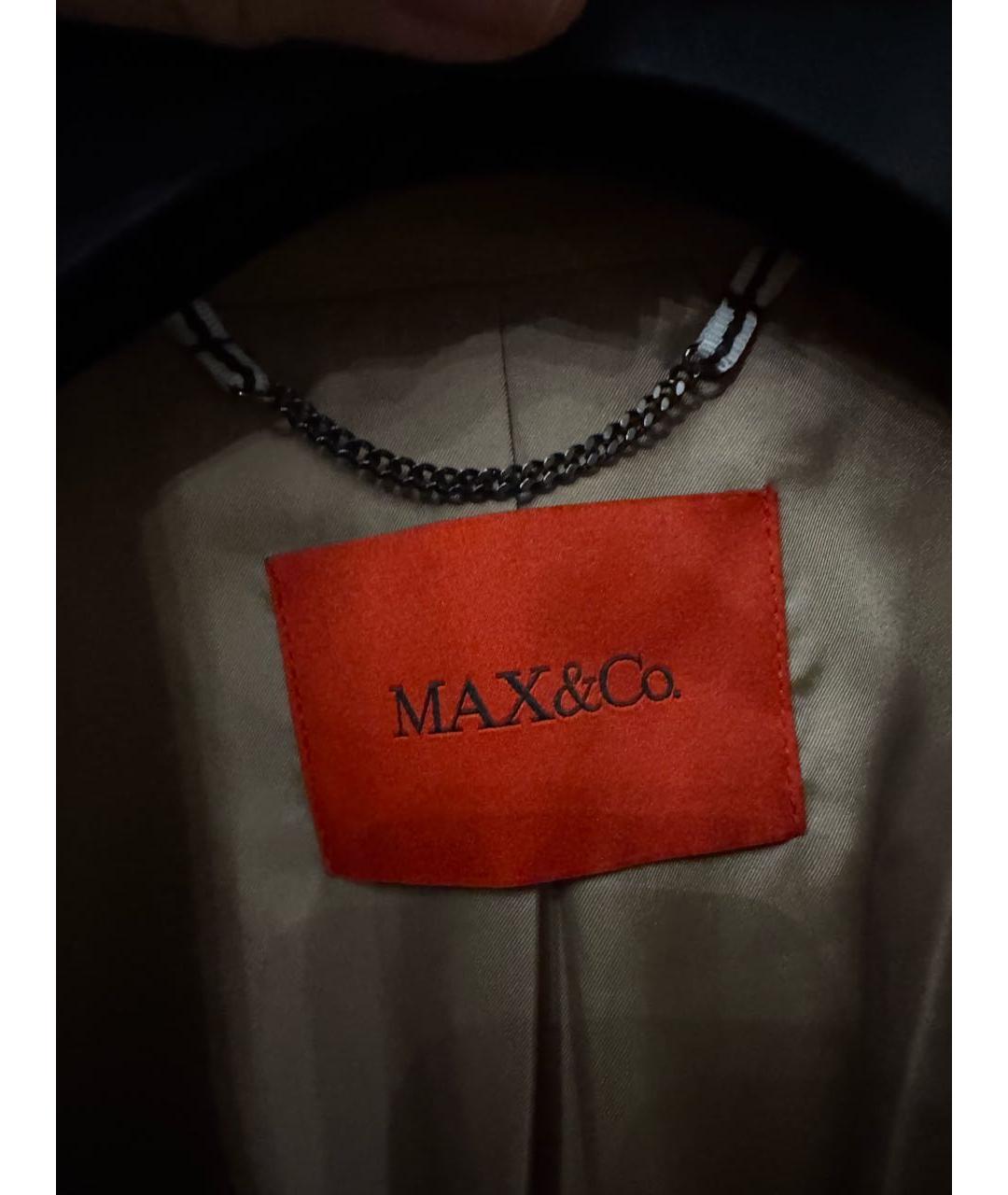 MAX&CO Бежевое шерстяное пальто, фото 3