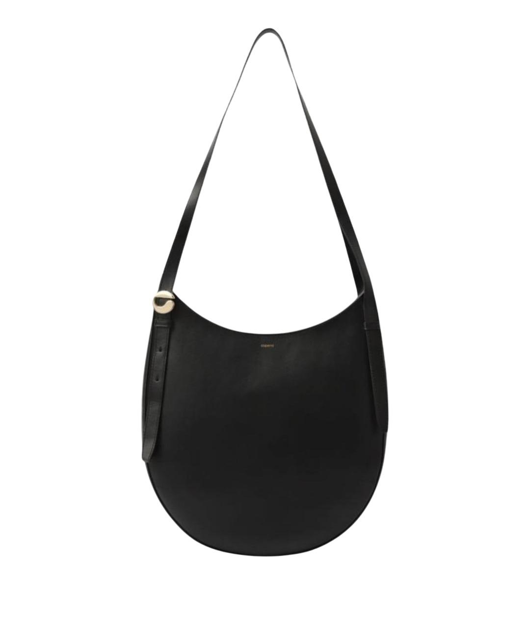 COPERNI Черная кожаная сумка с короткими ручками, фото 1