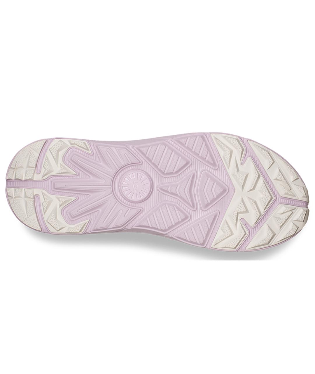 UGG AUSTRALIA Фиолетовые кожаные кроссовки, фото 6