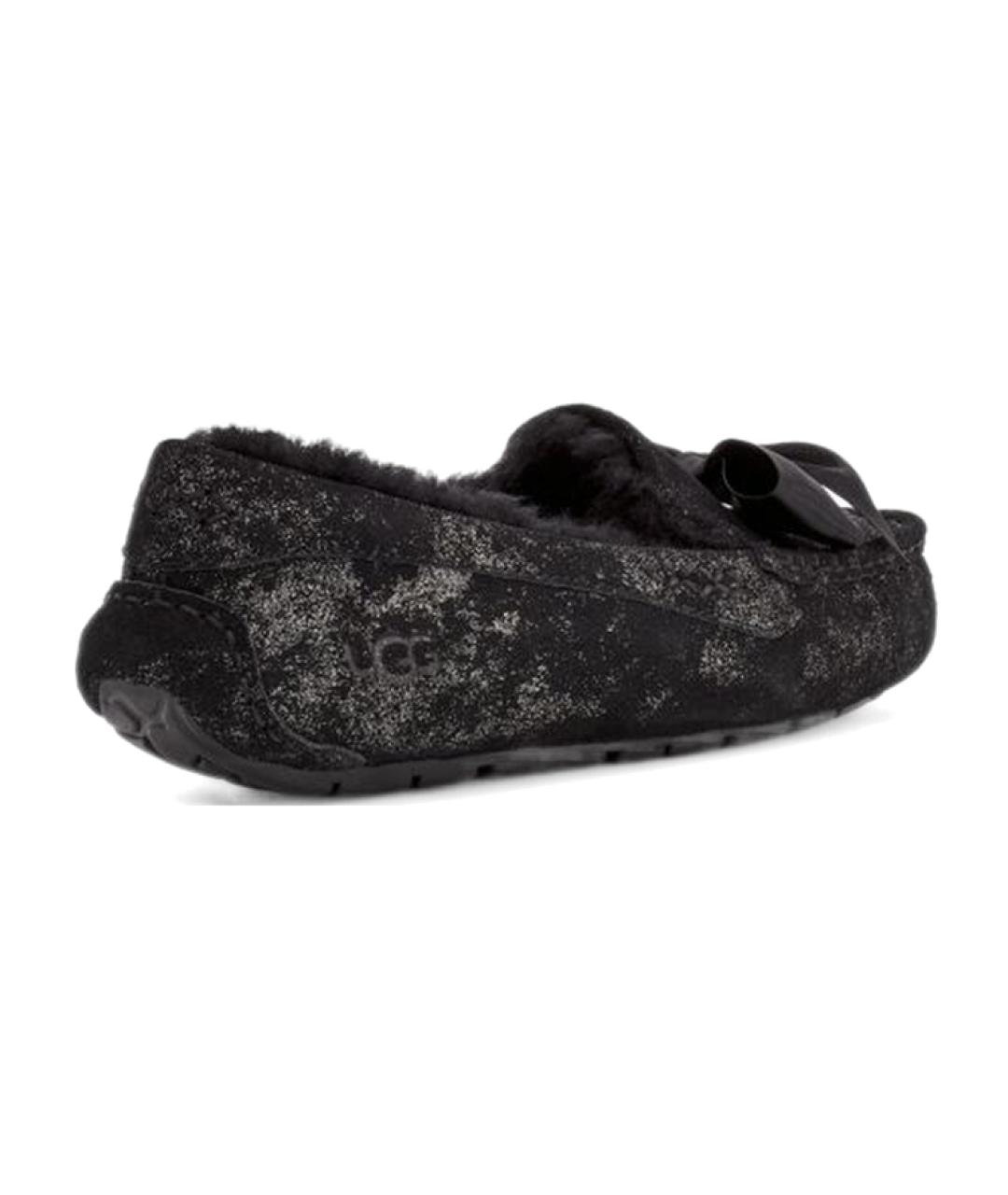 UGG AUSTRALIA Черные лоферы, фото 5