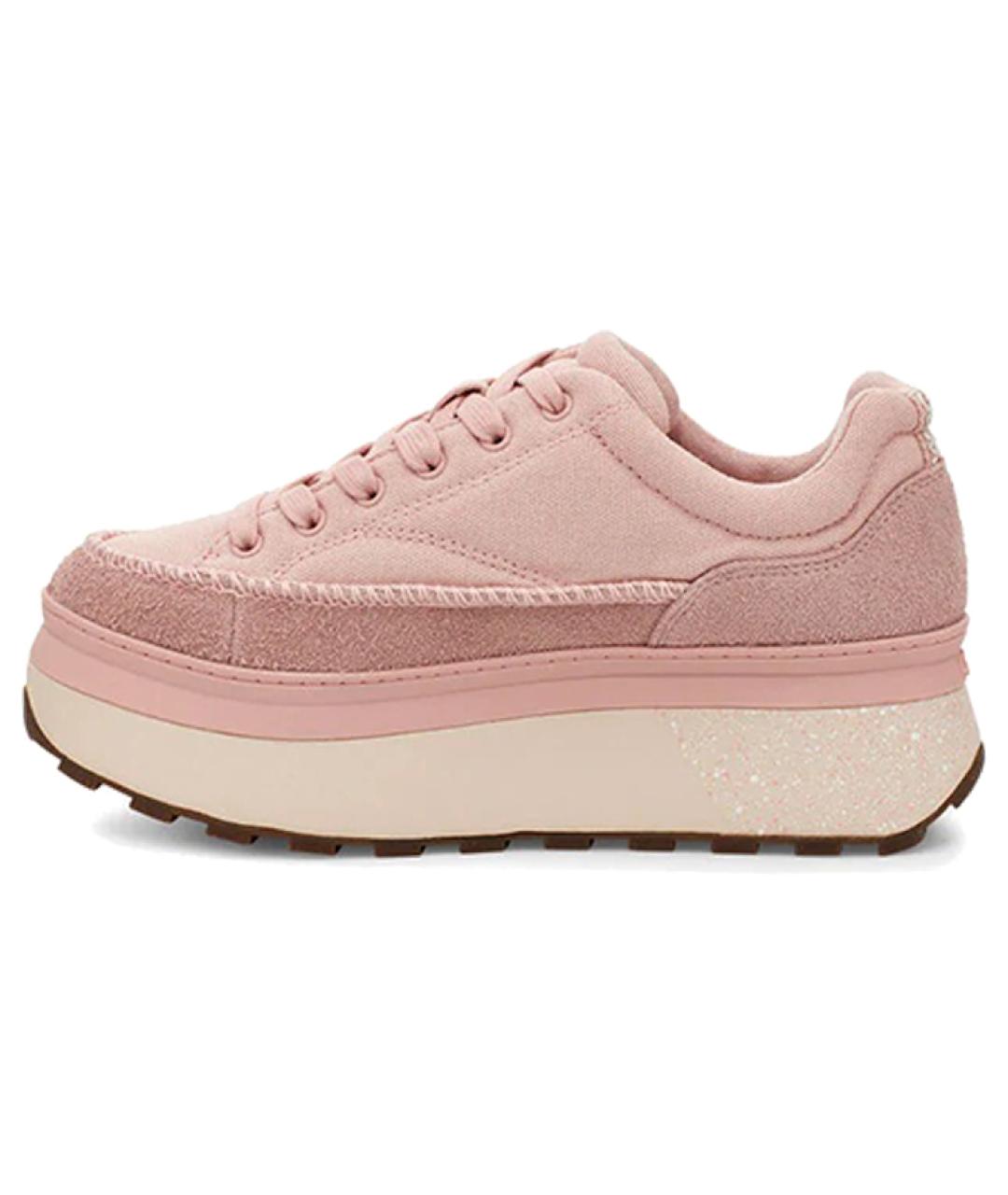 UGG AUSTRALIA Розовые кроссовки, фото 2
