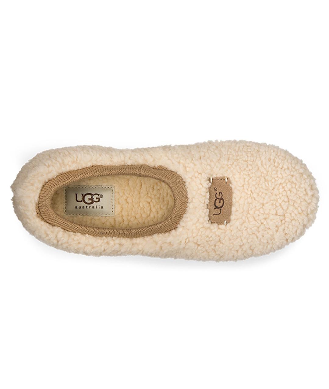 UGG AUSTRALIA Бежевые балетки, фото 5