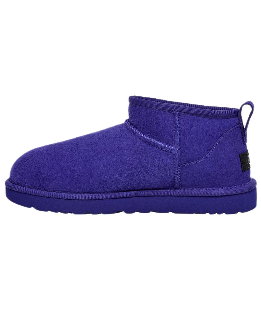 UGG AUSTRALIA Фиолетовые нубуковые ботинки, фото 2