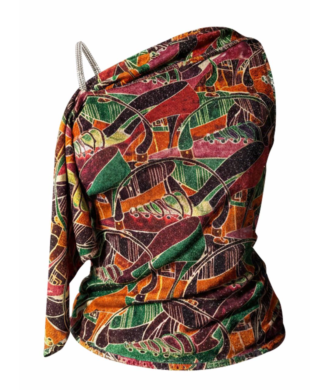 JOHN GALLIANO Мульти вискозная блузы, фото 1