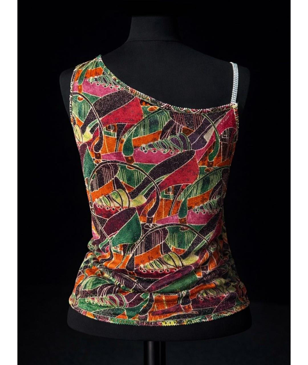 JOHN GALLIANO Мульти вискозная блузы, фото 2