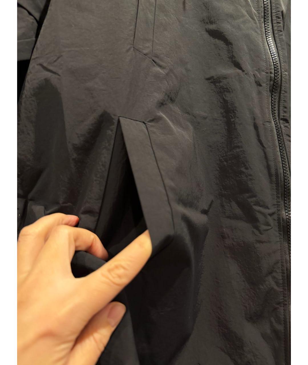 YEEZY Черный тренч / плащ, фото 4