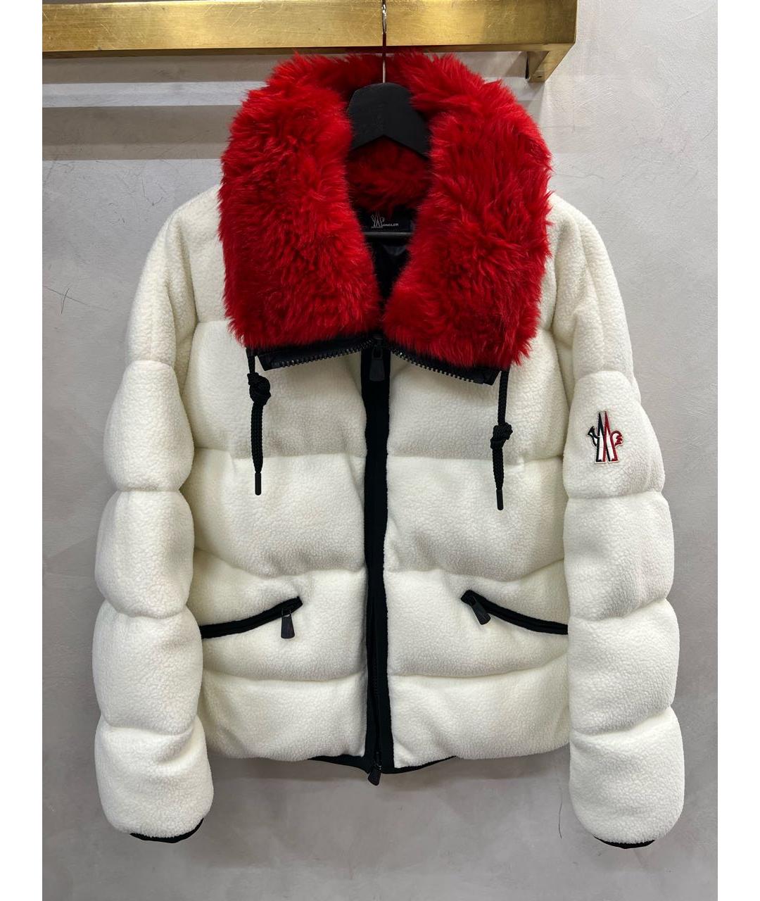 MONCLER GRENOBLE Белый пуховик, фото 9