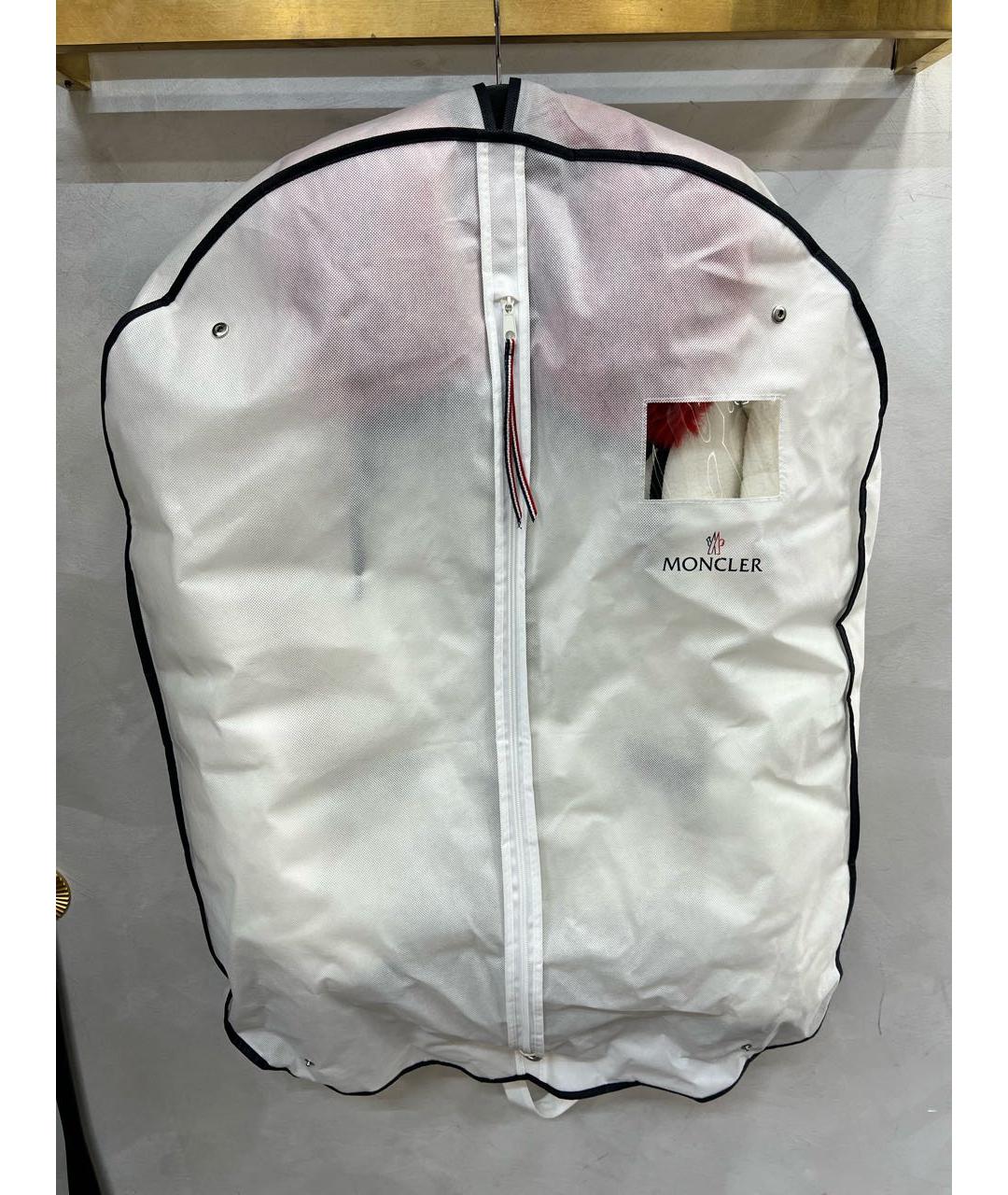 MONCLER GRENOBLE Белый пуховик, фото 6