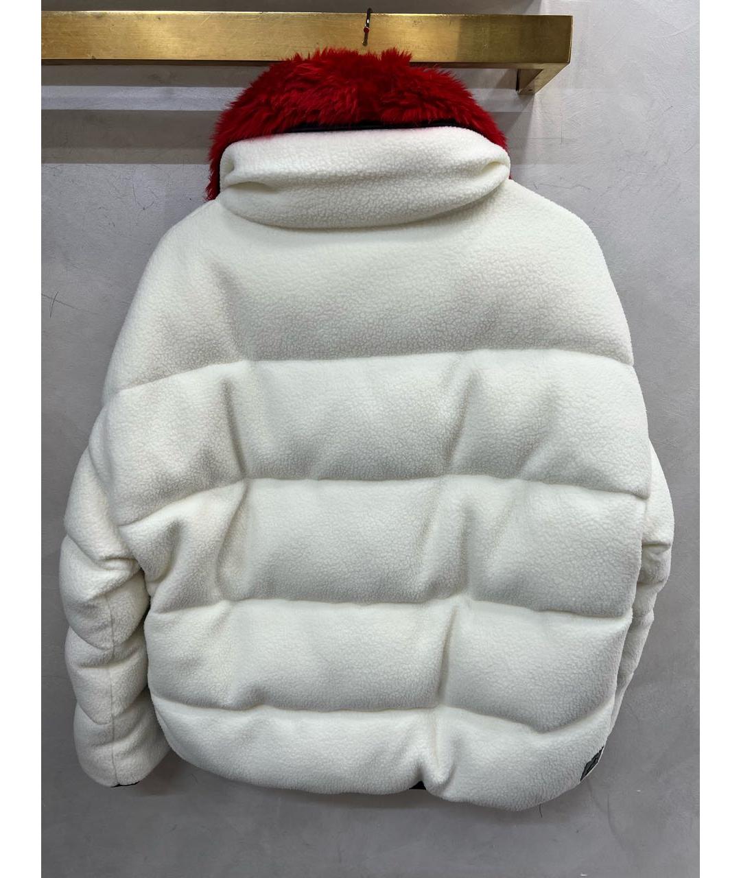 MONCLER GRENOBLE Белый пуховик, фото 2