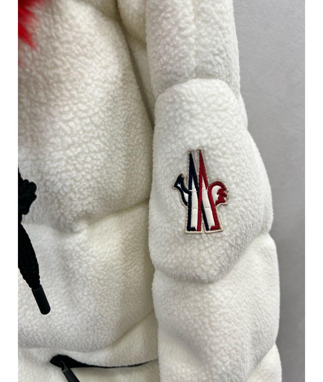 MONCLER GRENOBLE Белый пуховик, фото 5