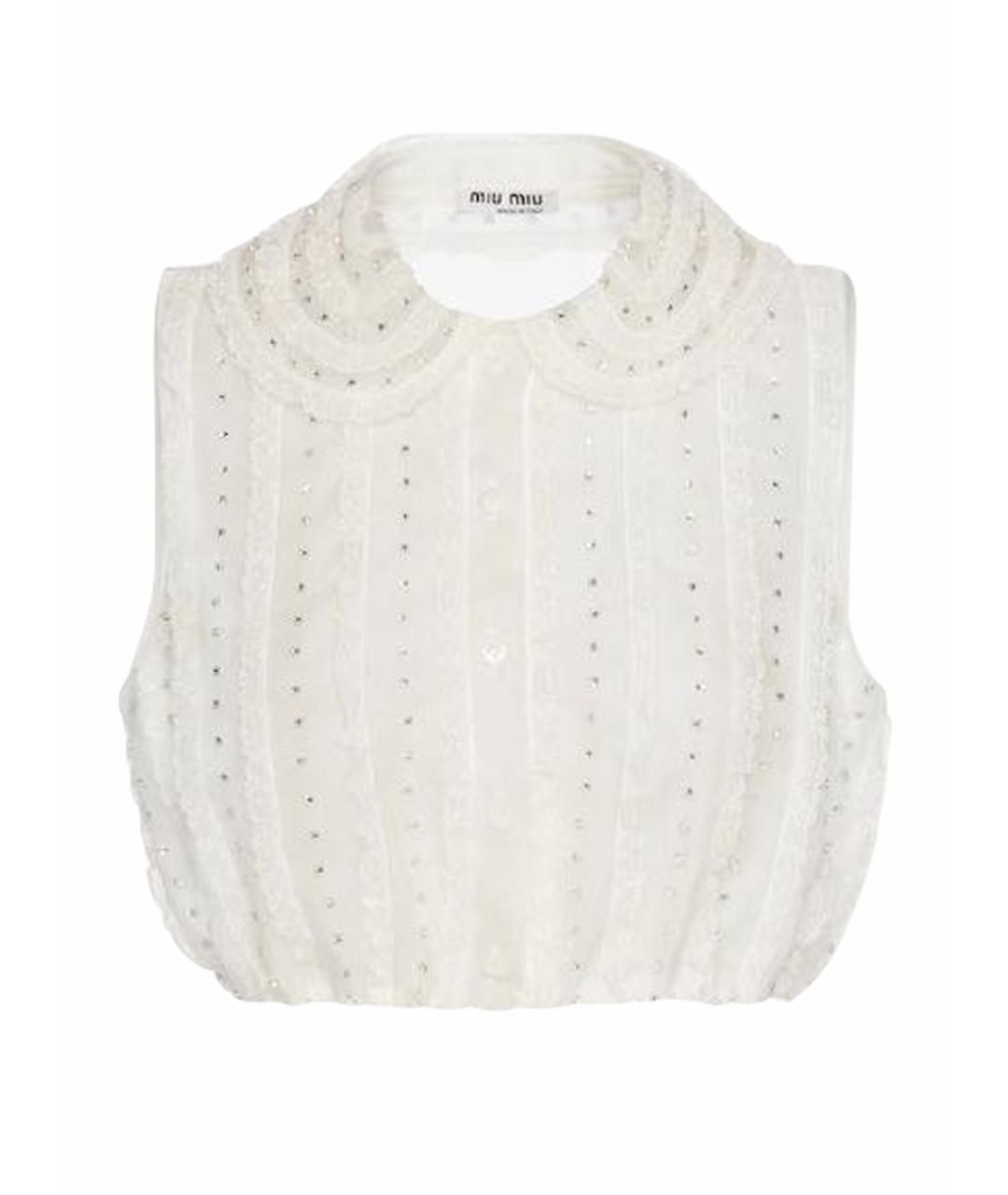MIU MIU Белая блузы, фото 1