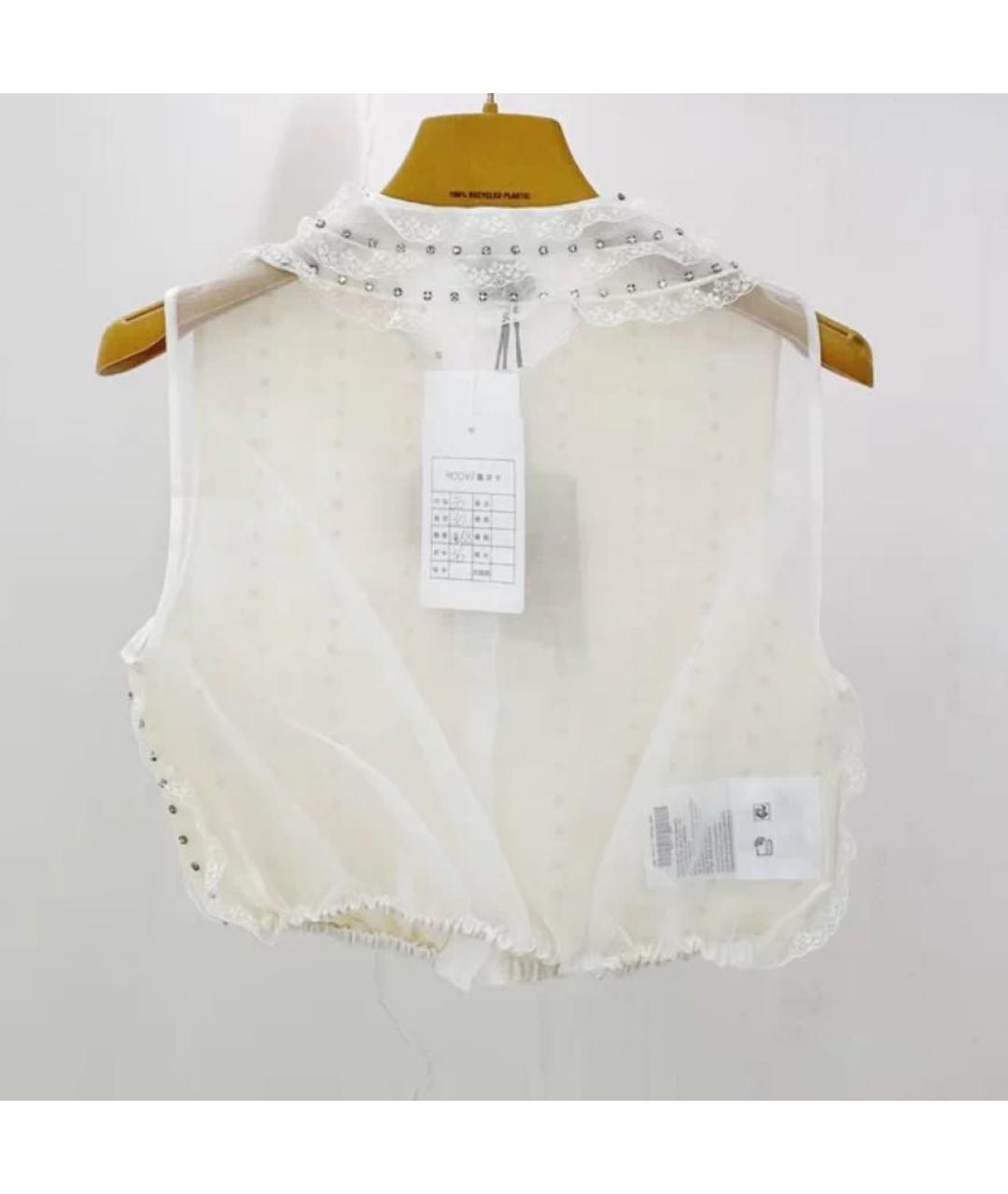 MIU MIU Белая блузы, фото 4