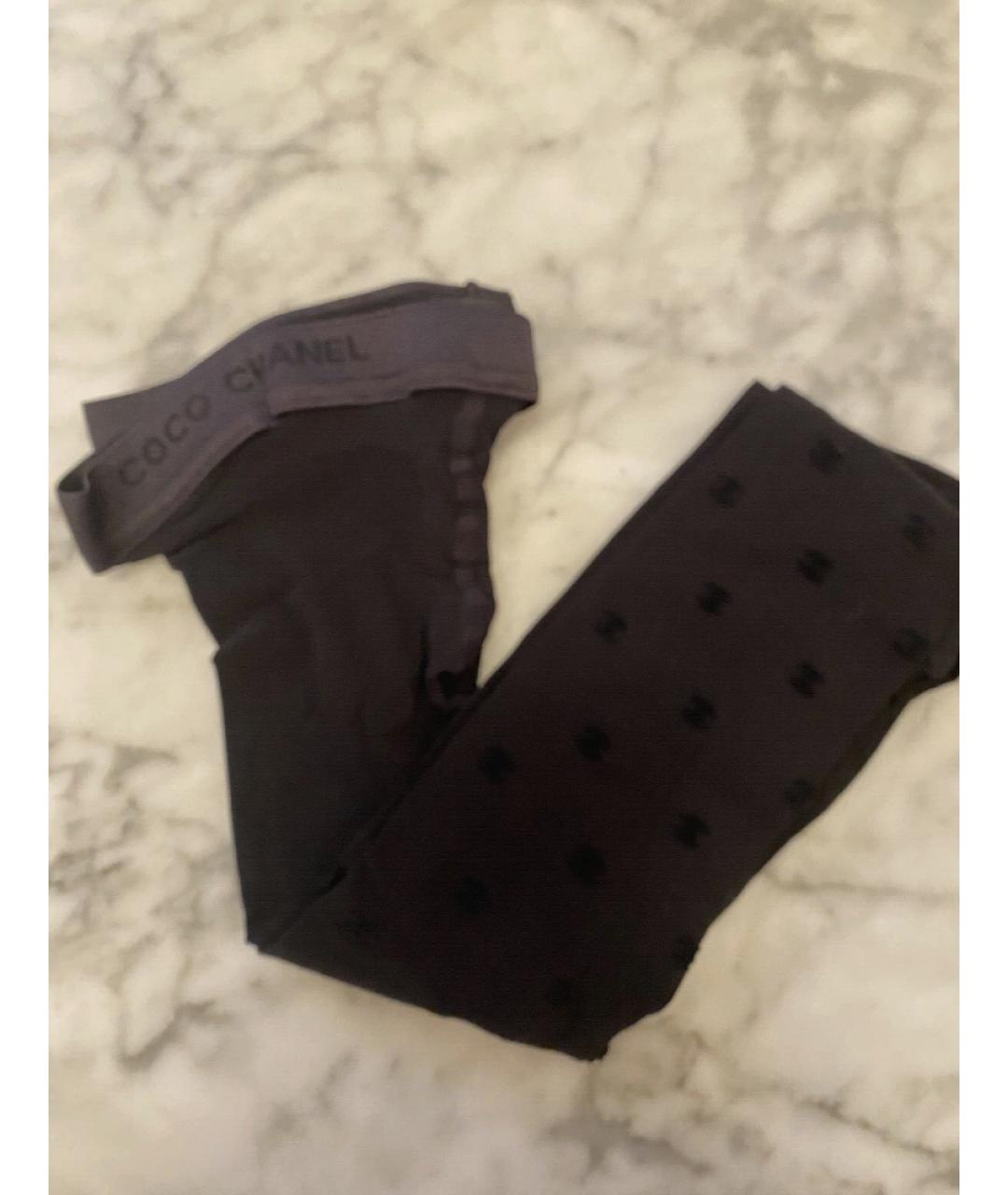 CHANEL Черные носки, чулки и колготы, фото 6