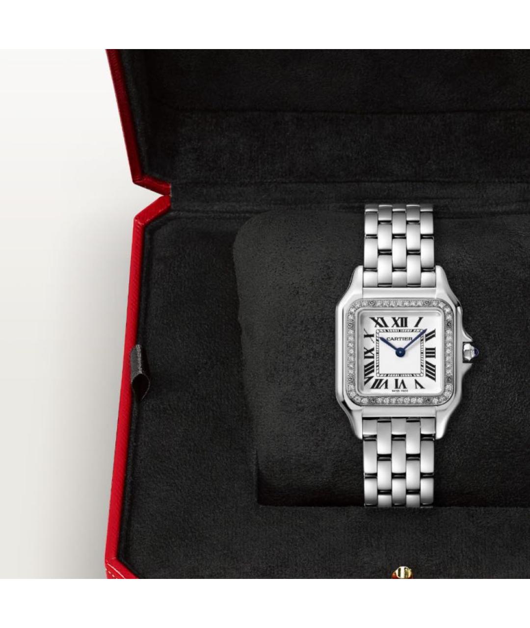 CARTIER Серебряные часы, фото 4