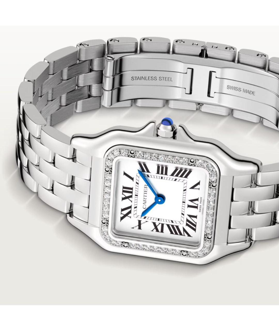 CARTIER Серебряные часы, фото 3