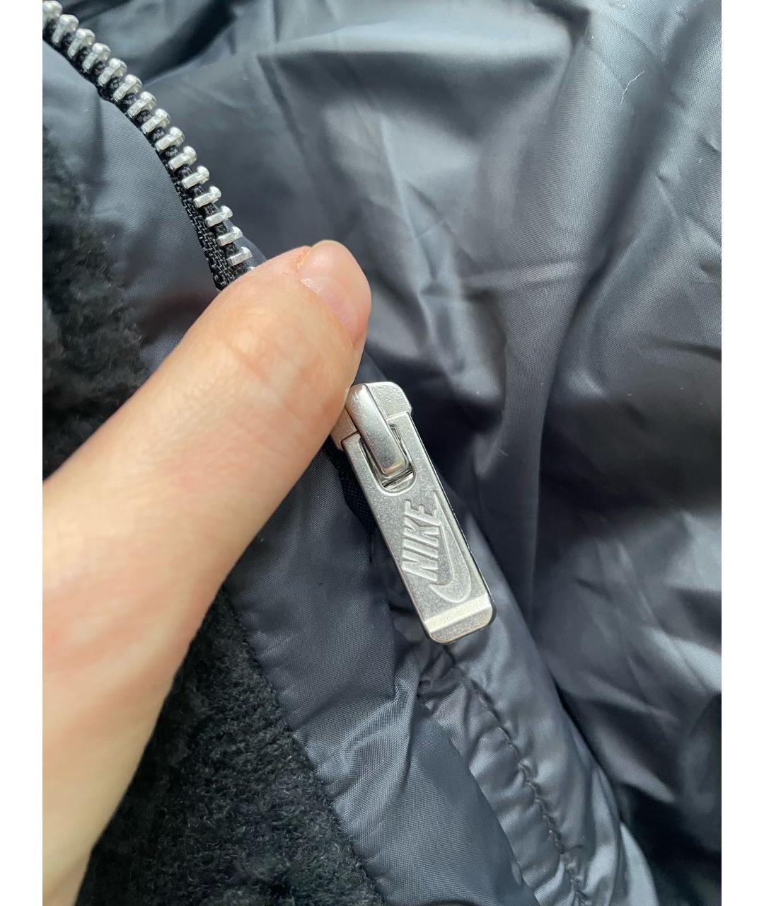 NIKE Черное пальто, фото 7