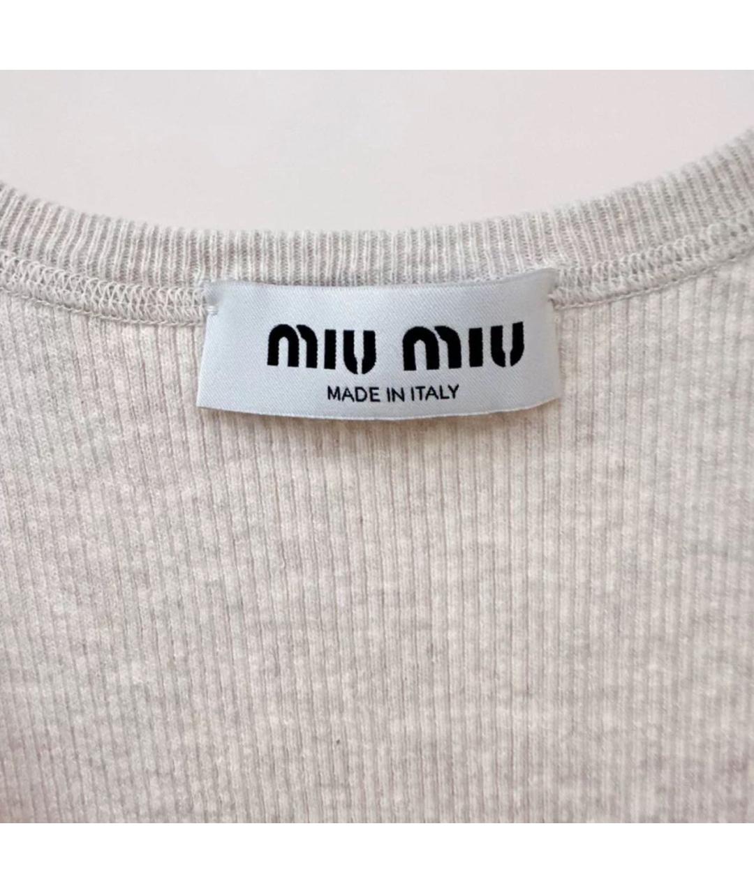 MIU MIU Майка, фото 6