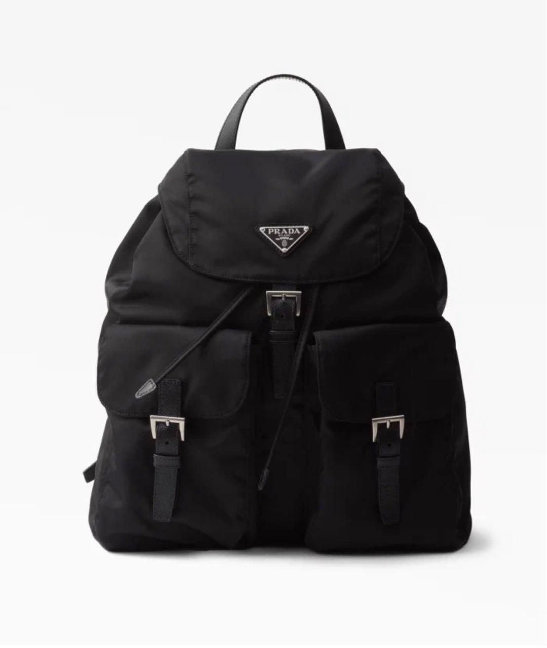 PRADA Черный рюкзак, фото 5