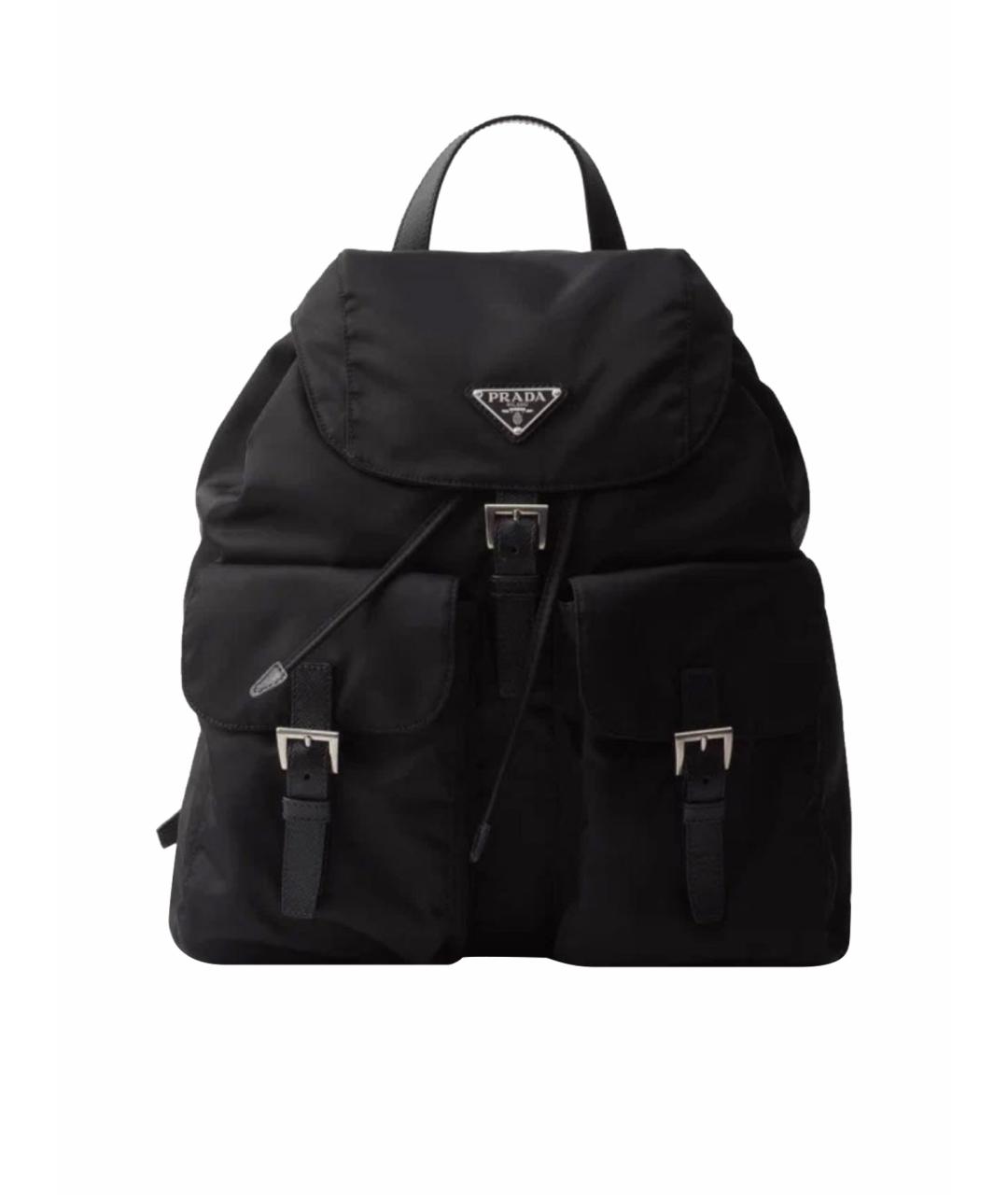 PRADA Черный рюкзак, фото 1
