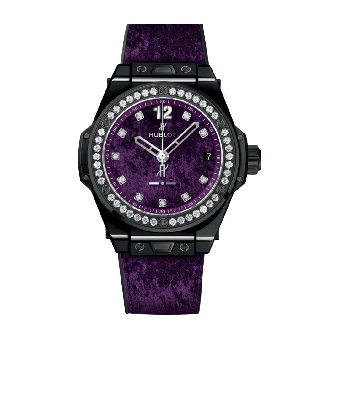 HUBLOT Фиолетовые часы, фото 1