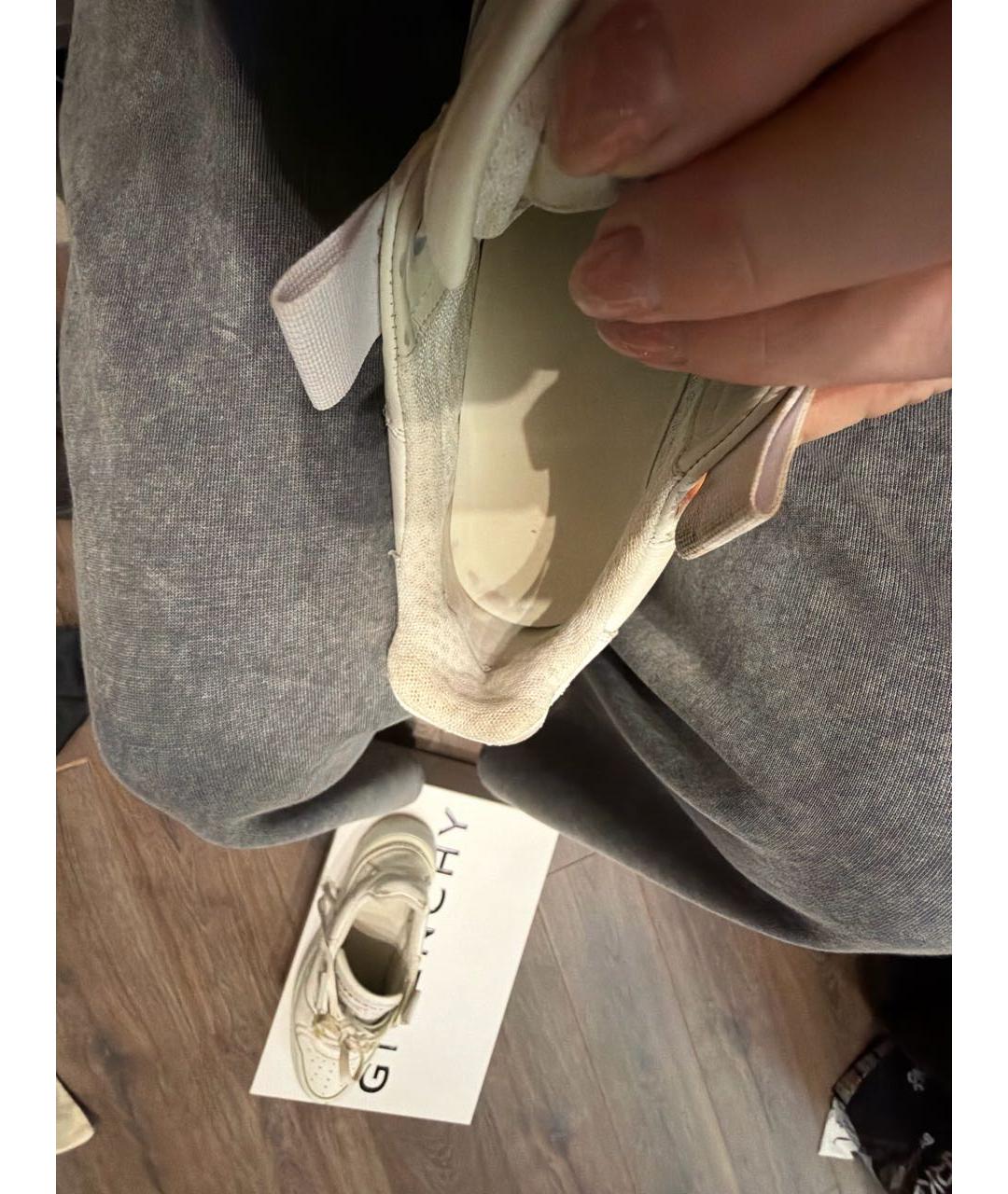 GIVENCHY Белые кожаные кеды, фото 7