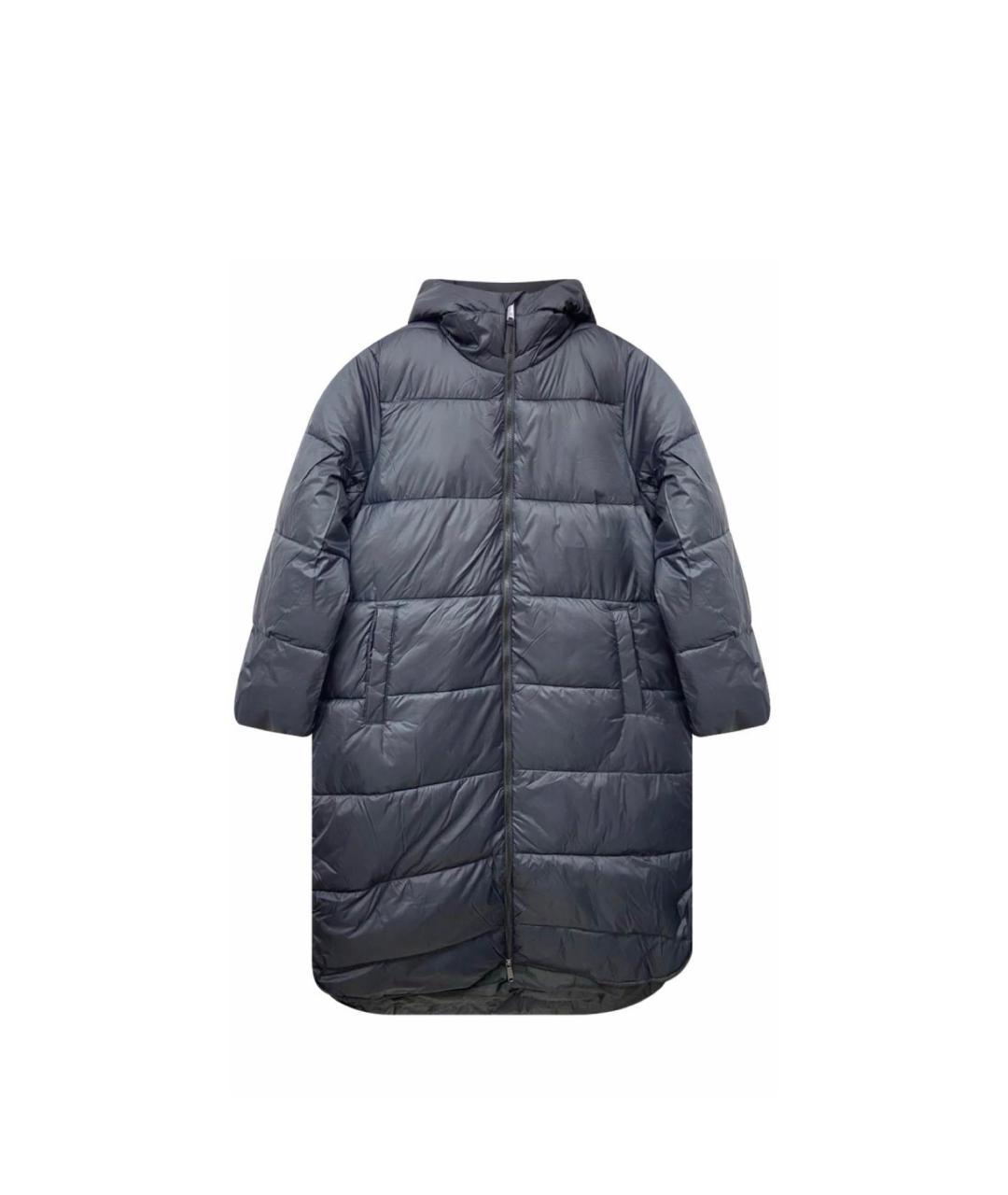 CALVIN KLEIN Антрацитовый полиэстеровый пуховик, фото 9