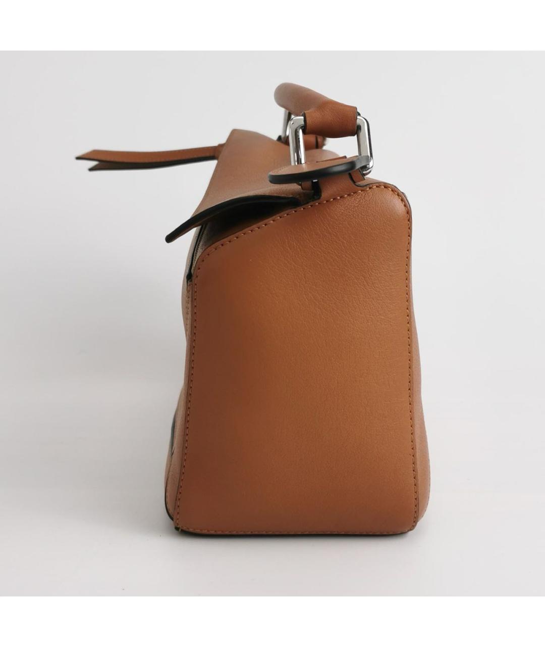 LOEWE Коричневая кожаная сумка через плечо, фото 2