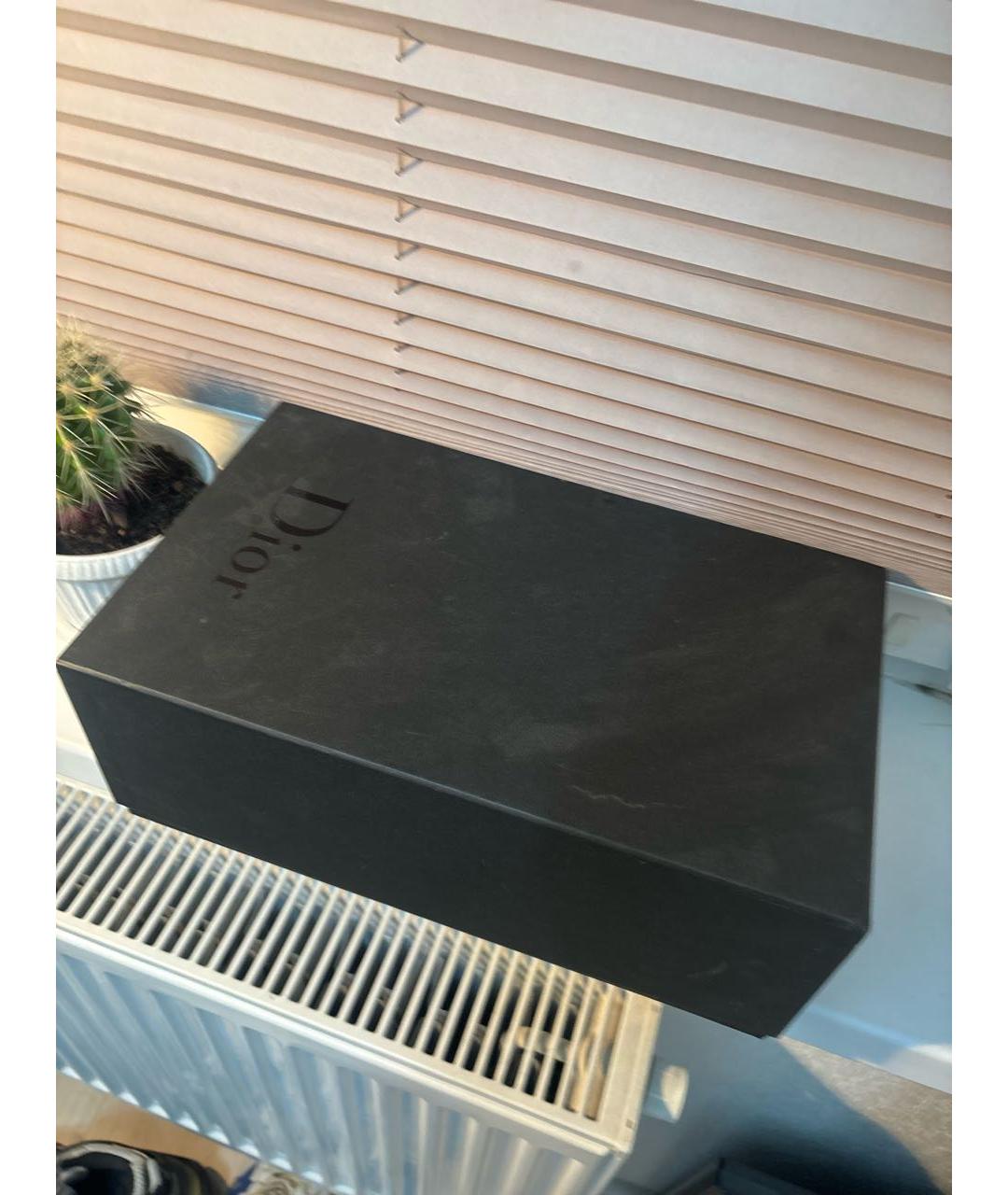 CHRISTIAN DIOR Белые кожаные низкие кроссовки / кеды, фото 6